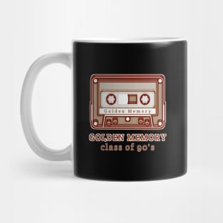 Golden Memory Class Of 90's Mug